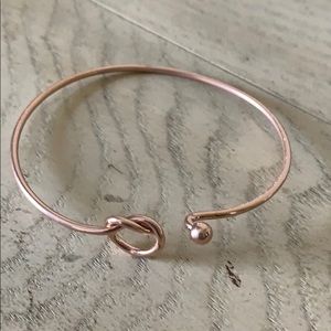 Rose Gold Knot Bracelet